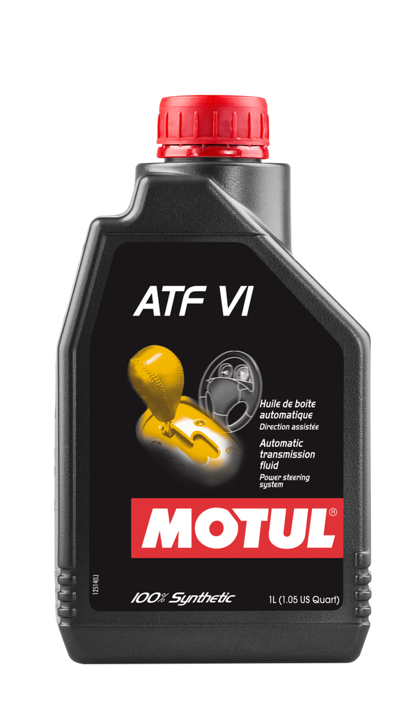 Motul 105774 FITS: 1L Transmision Fluid ATF VI 100% Synthetic Gear Oils
