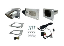 Granatelli Motor Sports 313530 FITS:Granatelli 3.0in Oval Stainless Steel Electronic Exhaust Cutout Exhaust Cutouts