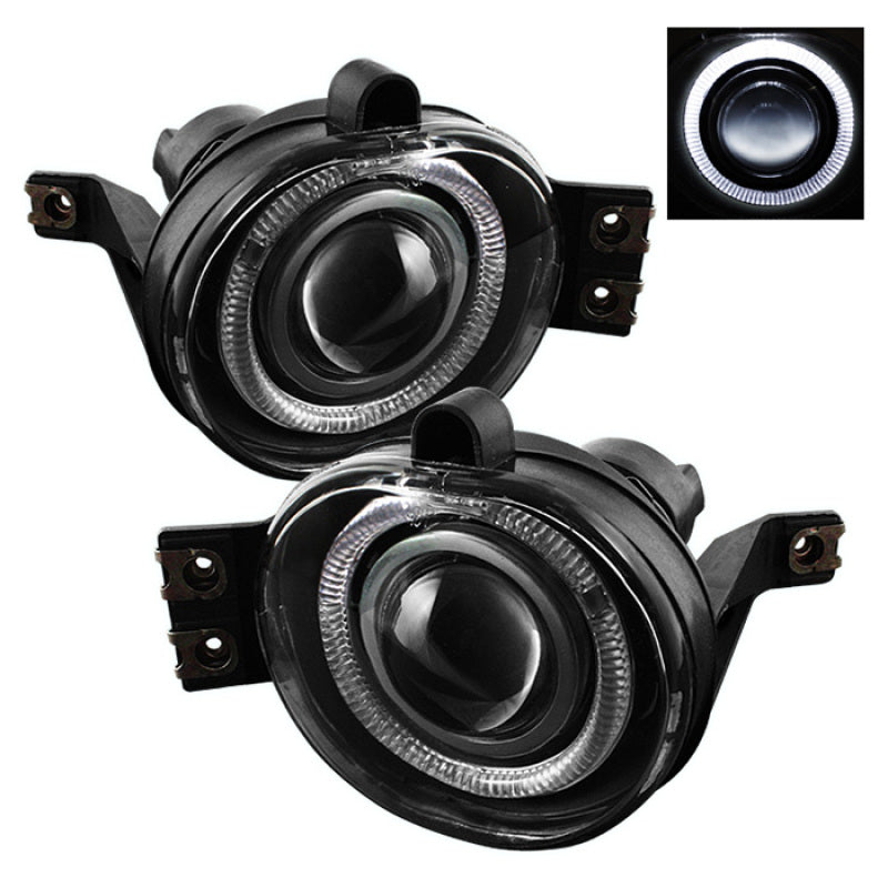SPYDER 5021250 FITS: DODGE RAM 1500 2002-2005 Halo Projector Fog Lights w/swch Clear FL-P-DRAM02-HL Fog Lights