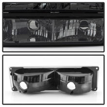 Load image into Gallery viewer, SPYDER 5072238 FITS:xTune Chevy Suburban 94-98 Headlights w/ Corner &amp; Parking Lights 8pcs Smoked HD-JH-CCK88-AM-SM-SET Headlights