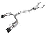 AWE Tuning 3015-43107 FITS: 19-23 Audi C8 S6/S7 2.9T V6 AWD Touring Edition Exhaust Diamond Black Tips Catback
