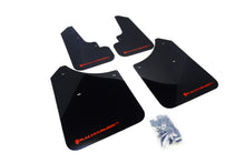 Load image into Gallery viewer, Rally Armor MF5-UR-BLK/RD FITS: 03-08 Subaru Forester Black UR Mud Flap w/ Red Logo Mud Flaps