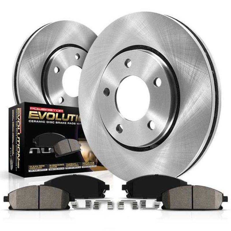 PowerStop KOE5976 FITS:Power Stop 13-18 Ford C-Max Front Autospecialty Brake Kit Brake Kits OE