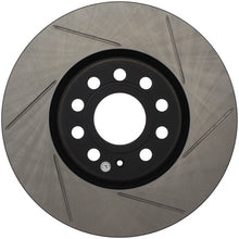 Load image into Gallery viewer, Stoptech 126.33098SL FITS:StopTech Power Slot 06-10 Audi A3 / 08-10 TT / 06-09 VW GTI Mlk V/Passat Left Front Slotted Rotor Brake Rotors Slotted