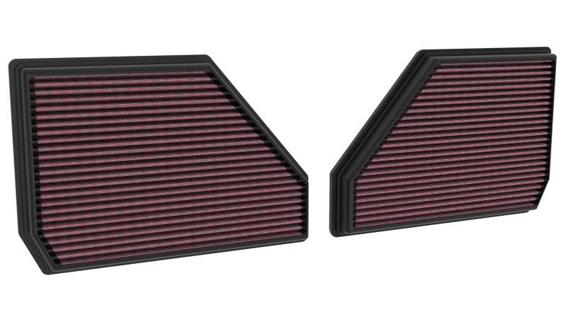 K&N Engineering 33-5144 FITS:K&N 25+ BMW X5 M V8-4.4L High-Flow Replacement Air Filter Air Filters Drop In