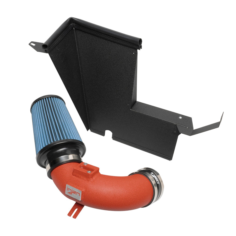 Injen SP2301WR FITS: Cold Air Intakes FITS: 21-22 Toyota Supra 2.0L 4 Cyl. SP Short Ram Air Intake System Wrinkle Red Cold Air Intakes