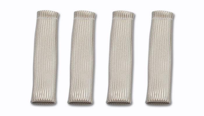 Vibrant 25891 FITS: 3/4in Dia Spark Plug Boot Insulator (4/Pack) Black color Thermal Sleeves