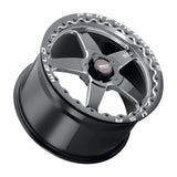 Weld S90470022P42 FITS: S904 17x10 Ventura Bead Lock 5x120 ET42 BS7.15 Gloss BLK MIL DIA 78.1 Wheels Cast