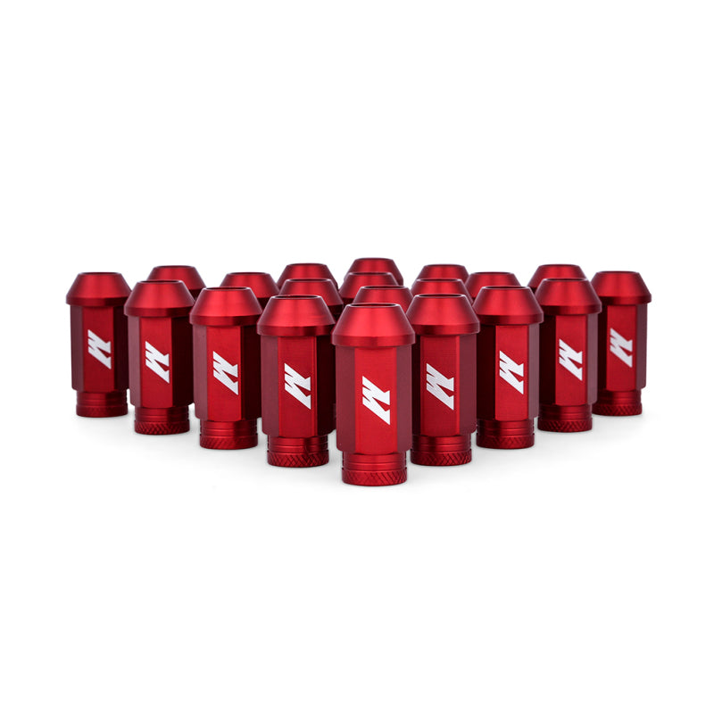 Mishimoto MMLG-15-20LRD FITS: Aluminum Locking Lug Nuts M12x1.5 20pc Set Red Lug Nuts