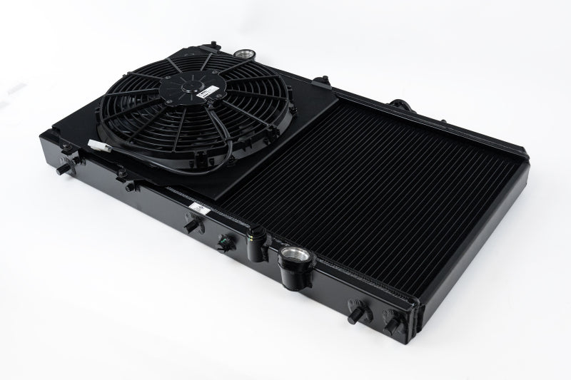 CSF 2850KB FITS: 92-00 Honda Civic w/K-Swap V3 Radiator Black Finish Radiators