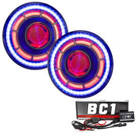 ORACLE Lighting 5876-335 FITS:Oracle Oculus 7in ColorSHIFT Bi-LED Projector Headlights for Jeep Wrangler JK Headlights