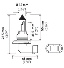 Load image into Gallery viewer, Hella LAH71070602 FITS: Optilux HB4 9006 12V/55W XY Xenon Yellow Bulb Bulbs