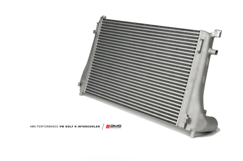 AMS AMS.21.09.0001-1 FITS: .21.09.0001-1 .21.09.0001-1 Performance 2015+ VW Golf R MK7 Front Mount Intercooler Upgrade w/Cast End Tanks Intercoolers