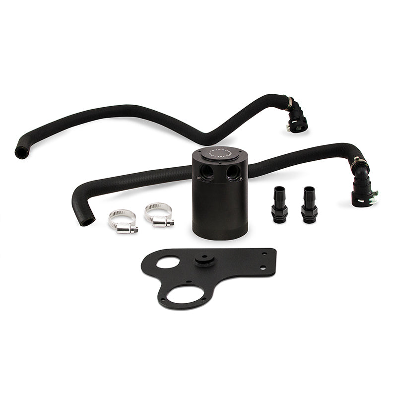 Mishimoto MMBCC-MUS8-18PBE FITS: Oil Catch Cans FITS: 2015+ Ford Mustang GT Baffled Oil Catch Can PCV Side Oil Catch Cans