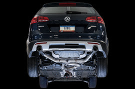 AWE Tuning 3020-32044 FITS: VW MK7 Golf Alltrack/Sportwagen 4Motion Track Edition Exhaust Polished Silver Tips Catback