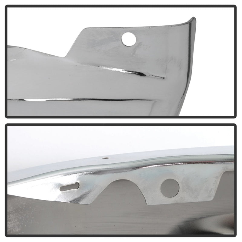 SPYDER 9948497 FITS: Dodge Ram 1500 14-18 Bottom w/Sensor w/Fog Light Hole Front Bumper Chrome (OEM 68160857AA) Bumper Accessories