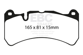 EBC DP51591NDX FITS: 07-08 Ferrari 430 Scuderia 4.3 Bluestuff Front Brake Pads Brake Pads Racing