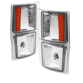 SPYDER 5064424 FITS:xTune Chevy Suburban 94-98 4 pcs Corner Lights Chrome CCL-JH-CCK88-E-AM Headlights