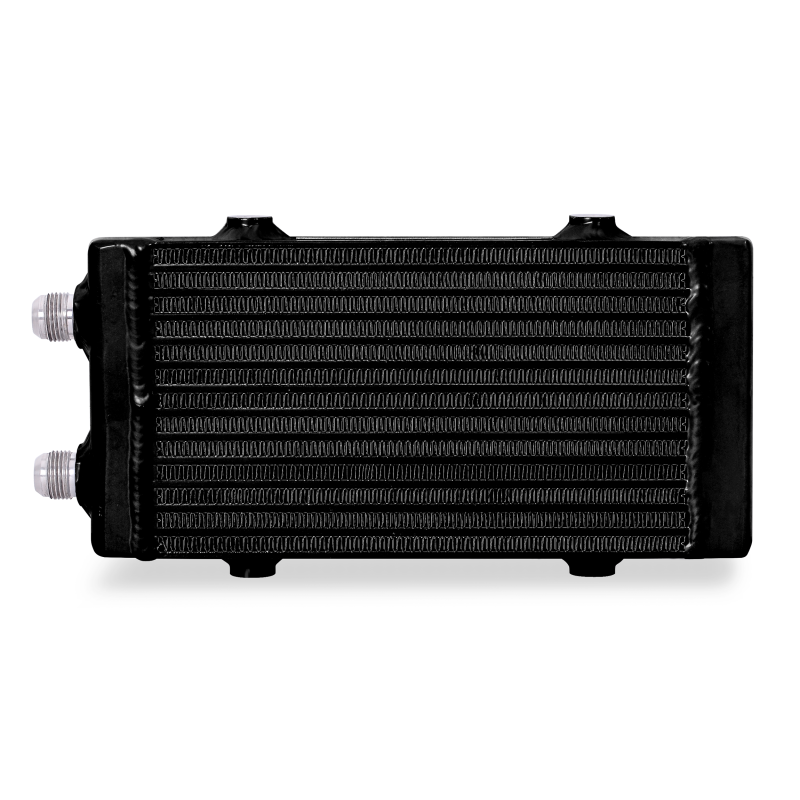 Mishimoto MMOC-DP-SBK FITS: Oil Coolers FITS: Universal Small Bar and Plate Dual Pass Black Oil Cooler Oil Coolers