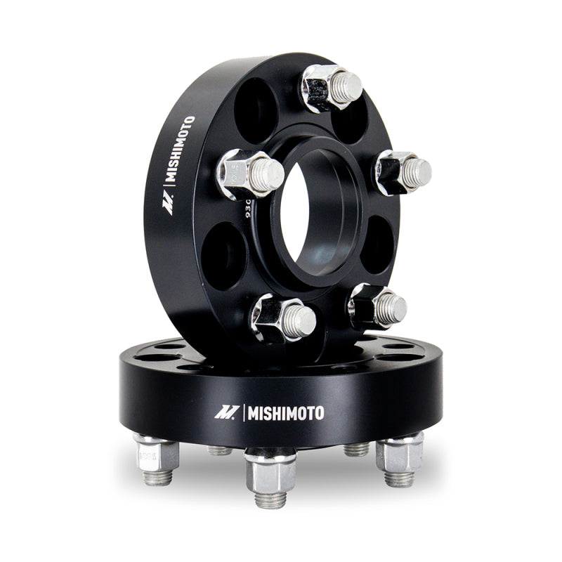 Mishimoto MMWS-001-500BK FITS: Wheel Spacers & Adapters FITS: Wheel Spacers 5X114.3 / 70.5 / 50 / M14 Black Wheel Spacers & Adapters