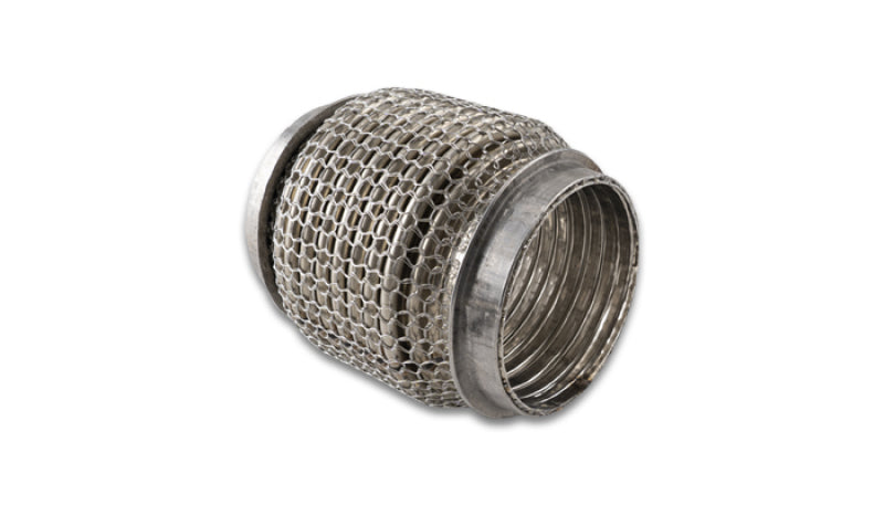 Vibrant 66804 FITS: SS Flex Coupling with Interlock Liner 2.50in I.D. x 4.00in Long Flanges