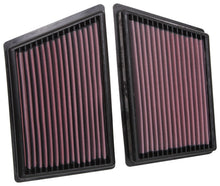 Load image into Gallery viewer, K&amp;N Engineering 33-3153 FITS:K&amp;N 19 Porsche 911 3.0L H6 F/I Drop In Replacement Air Filter Air Filters Drop In