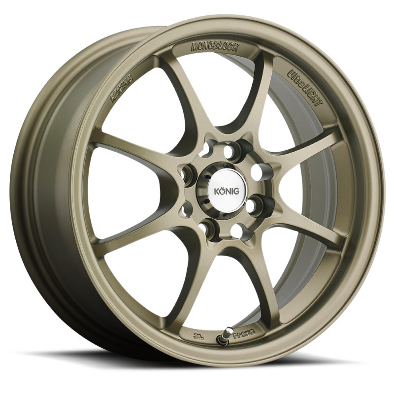 Konig HE65D04408 FITS: Helium 15x6.5 4x100 ET40 Bronze Wheels Cast