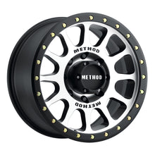 Load image into Gallery viewer, Method Wheels MR30578587300 FITS:Method MR305 NV 17x8.5 0mm Offset 8x170 130.81mm CB Machined/Black Street Loc Wheel Wheels Cast