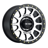 Method Wheels MR30578587300 FITS:Method MR305 NV 17x8.5 0mm Offset 8x170 130.81mm CB Machined/Black Street Loc Wheel Wheels Cast