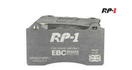 EBC DP82454RP1 FITS: Racing 2021+ BMW M3/M4 / 2023+ BMW M2 (G80/G82/G87) w/Cast Iron Rotor RP-1 Race Front Brake Pads Brake Pads Racing