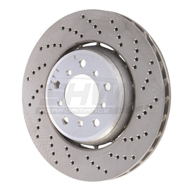 SHW Performance BFR42842 FITS:SHW 01-06 BMW M3 3.2L Right Front Drilled Lightweight Brake Rotor (European Model) (34112282802) Brake Rotors Drilled