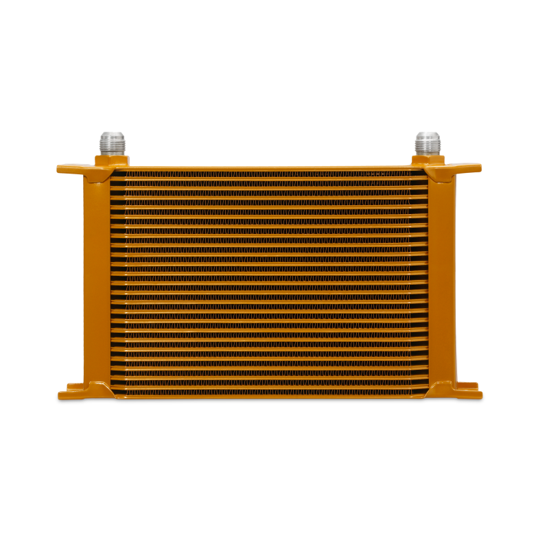 Mishimoto MMOC-25G FITS: Oil Coolers FITS: Universal 25-Row Oil Cooler Gold Oil Coolers