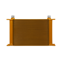 Load image into Gallery viewer, Mishimoto MMOC-25G FITS: Oil Coolers FITS: Universal 25-Row Oil Cooler Gold Oil Coolers