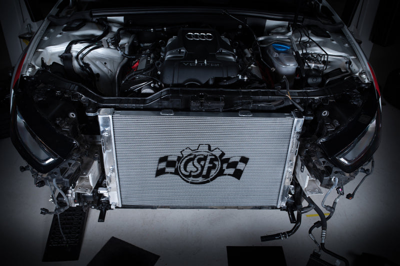 CSF 7091 FITS: Audi B8 S4 & S5 High Performance All-Aluminum Radiator Radiators