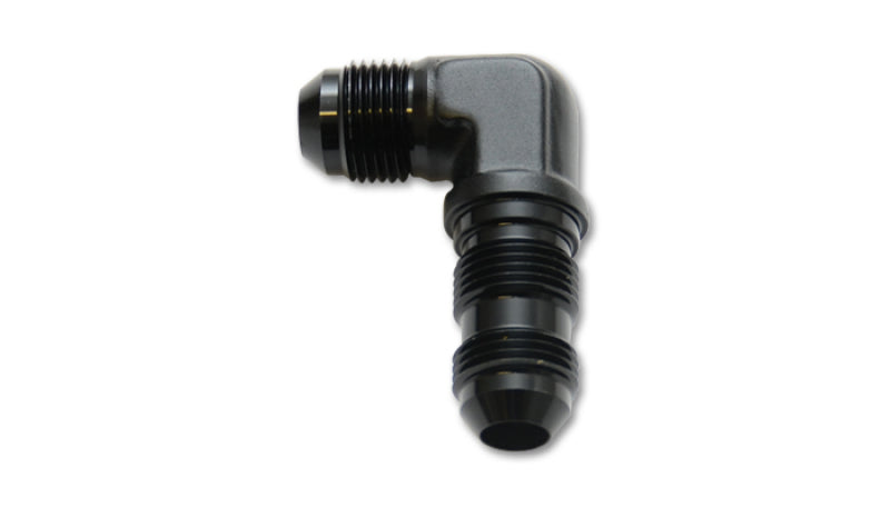 Vibrant 10611 FITS: -8AN Bulkhead Adapter 90 Degree Elbow Fitting Anodized Black Only Fittings