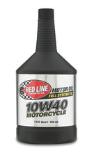 Load image into Gallery viewer, Red Line 42404 FITS: 10W40 Motorcycle Oil Quart Motor Oils
