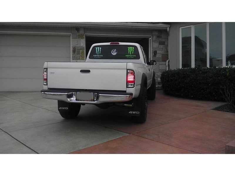 SPYDER 5007872 FITS: Toyota Tacoma 01-04 LED Tail Lights Red Clear ALT-YD-TT01-LED-RC Tail Lights