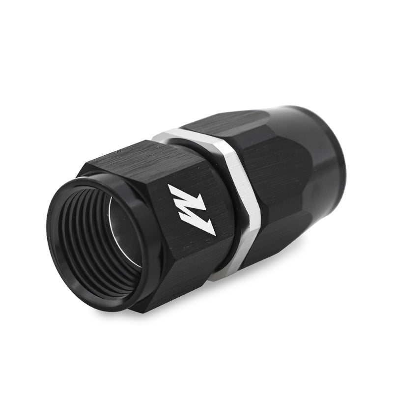Mishimoto MMFT-SW-10-ST FITS: Aluminum -10AN Straight Fitting Black Fittings