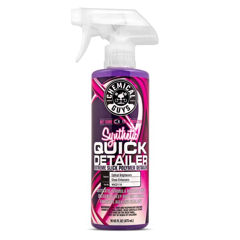 Chemical Guys WAC21116 FITS: Extreme Slick Synthetic Quick Detailer 16oz Car Waxes