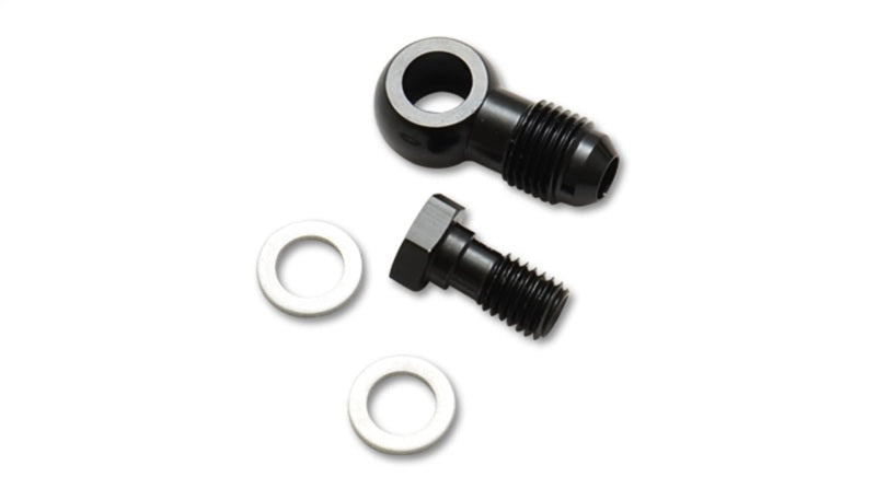 Vibrant 11504 FITS: -3AN Male Banjo Fitting 12mm x 1.0 Metric Aluminum + 2 Washers Fittings