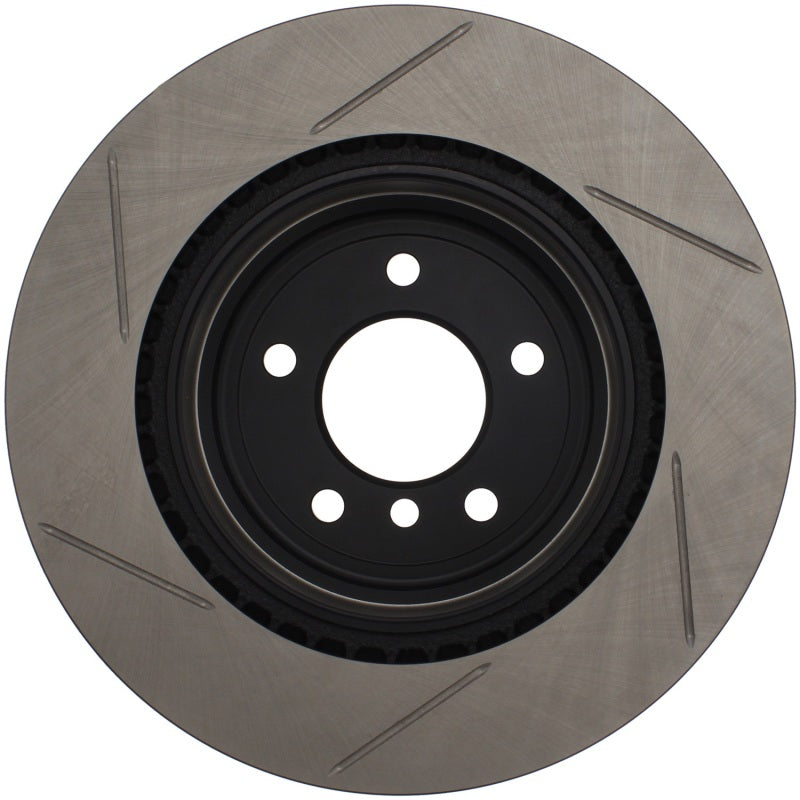 Stoptech 126.34080SL FITS:StopTech Power Slot 06 BMW 330 Series / 07-09 335 Series Rear Left Slotted Rotor Brake Rotors Slotted