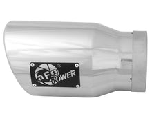 Load image into Gallery viewer, aFe 49T50702-P12 FITS: Diesel Exhaust Tip Bolt On Black 5in Inlet x 7in Outlet x 12in Right Catback