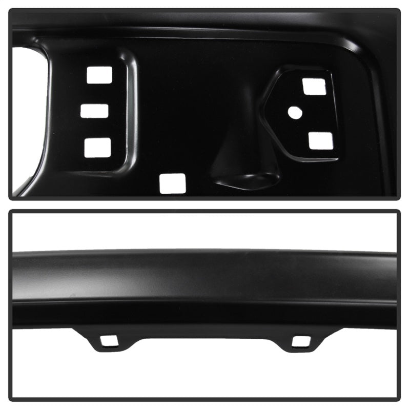 SPYDER 9948459 FITS: Ford F150 09-14 w/Fog Light Hole Front Bumper Black (OEM # 9L3Z17757DPTM) Bumper Accessories