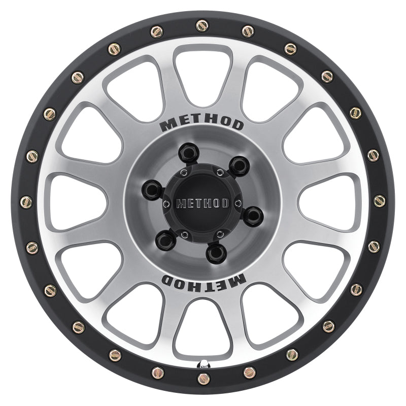Method Wheels MR30568060300 FITS:Method MR305 NV 16x8 0mm Offset 6x5.5 108mm CB Machined/Black Street Loc Wheel Wheels Cast