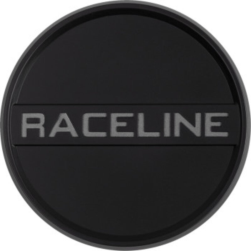 Raceline CPR-A14B-114.3 FITS: Center Cap 5X114.3 Black Wheel Center Caps