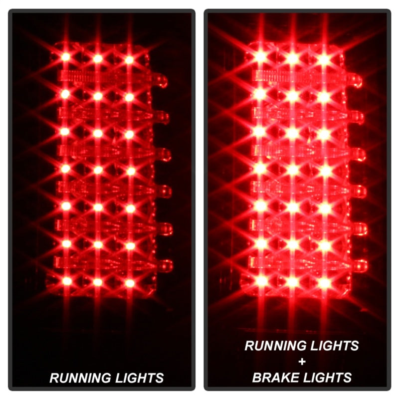 SPYDER 5013064 FITS:xTune Hummer H3 06-09 ( Non H3T ) LED Tail Lights Smoke ALT-ON-HH306-LED-SM Tail Lights