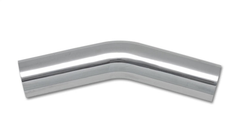 Vibrant 2813 FITS: 4in O.D. Universal Aluminum Tubing (30 degree Bend) Polished Aluminum Tubing