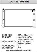 Load image into Gallery viewer, CSF 7019 FITS: 08-15 Mitsubishi Lancer Evo X Radiator Radiators