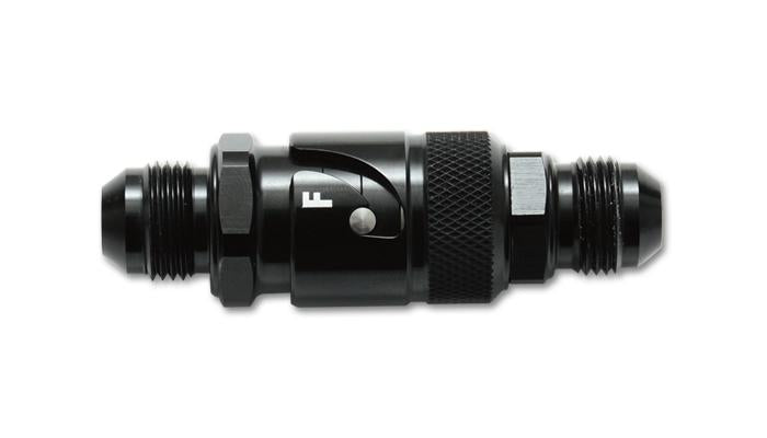 Vibrant 20806 FITS: -6 Quick Release Fitting with Viton Seal Aluminum Fittings