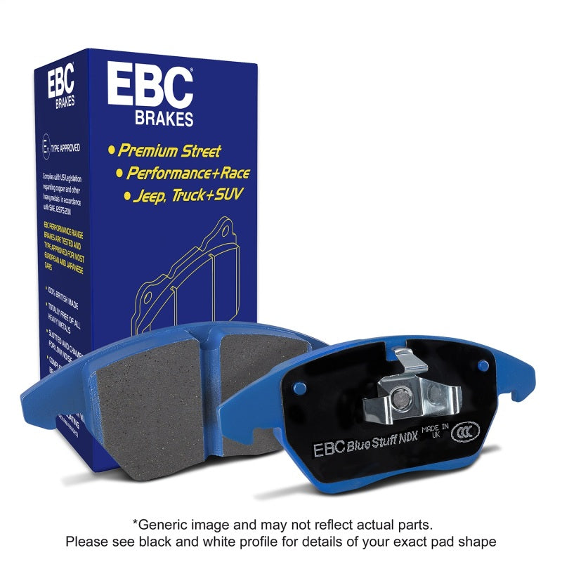 EBC DP51591NDX FITS: 07-08 Ferrari 430 Scuderia 4.3 Bluestuff Front Brake Pads Brake Pads Racing